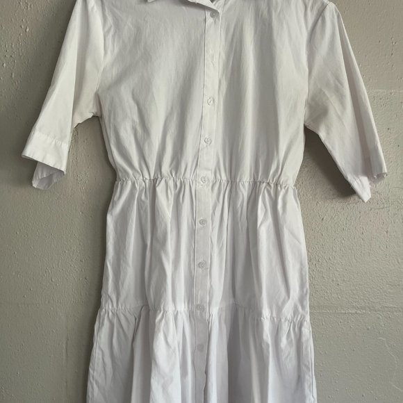 Pink Women - Mini Button Up Dress - Picture 4 of 6